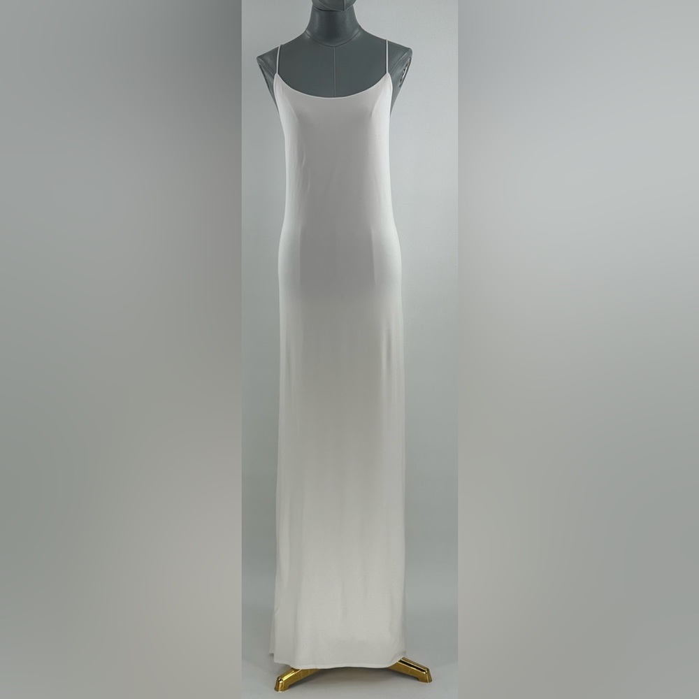 🆕 RAT & BOA 🧿 NWOT Amora Back Draped Jersey Dress, White - Sz XS - Picture 11 of 15